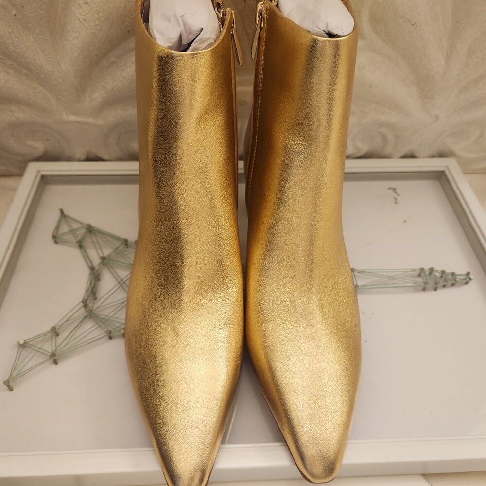 Naturalizer Gold Ankle Boots